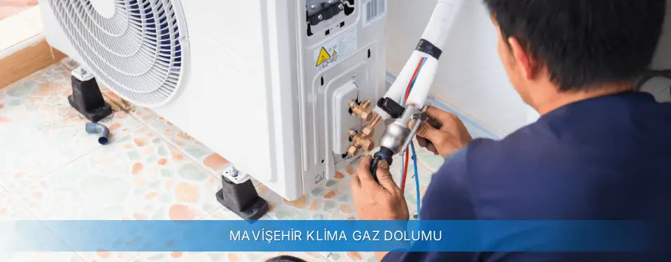 Mavişehir İlçemi Alarko Carrier Klima Gaz Dolumu